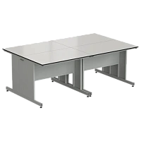 Стол островной 2400х1500х900 мм