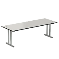 Полка 2-го уровня для стола островного 1200х450х390 мм