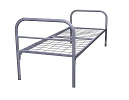 Кровать металлическая одноярусная ( АРМ)