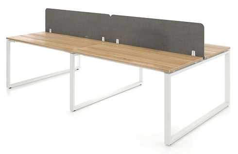 Стол офисный SМ OБ-4 (R55), 2800х1420х750 мм