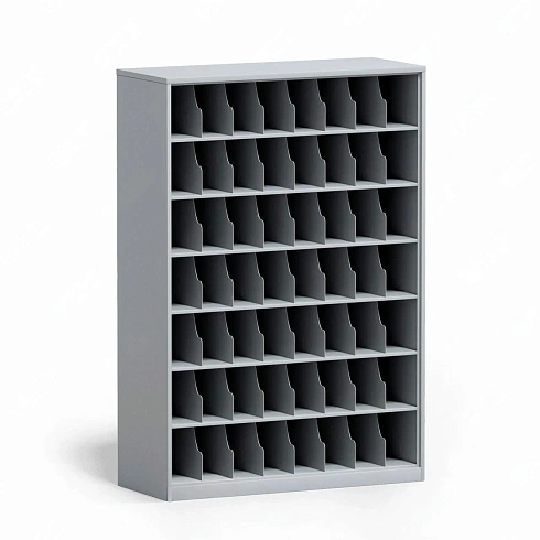 Металлический шкаф для противогазов ХПГ-56 без дверей (1900х1254х500)