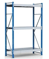 Металлический стеллаж СГР 1500(1630)/1800(1930)х600/800/1000х2000Н