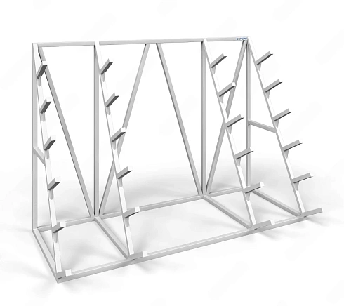 Стеллаж наклонный