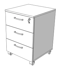 Тумба мобильная ТS-3