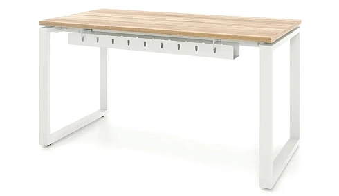 Стол офисный SM O-4 (R55), 1400х700х750 мм с кабель-каналом