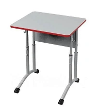 Стол ученический, одноместный, регулируемый 700х500х640/760 (h)