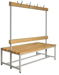 Скамейка для раздевалок СК-2В, 1200х730х1680