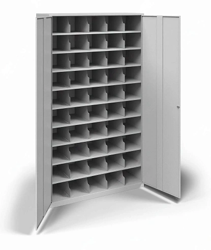 Металлический шкаф для противогазов ХПГ-50, с дверьми (1900х1100х400)