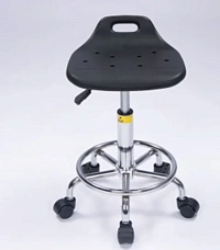 Стул мобильный, на газлифте, пенополиуретан М03 с опорным кольцом