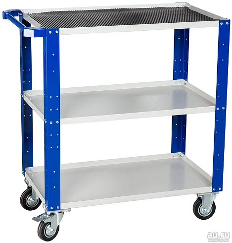 Тележка инструментальная 3-х полочная ТИ-0-3