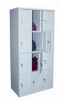 Шкаф для сумок металлический (сумочница) ШРМ - 312