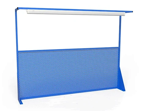 Перфорированный экран-Э 1.4 с лампой