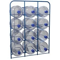 Стеллаж для хранения бутылей с водой объемом 19 литров СВД-12