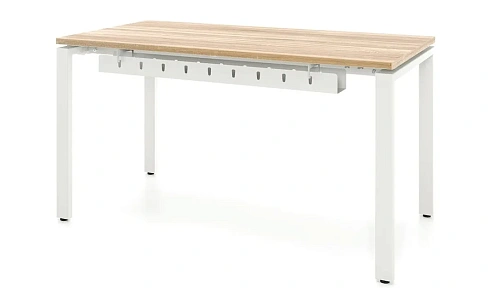 Стол офисный SM П-4 (R55), 1400х700х750 мм с кабель-каналом