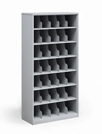 Металлический шкаф для противогазов ХПГ-35, без дверей (1730х870х380)