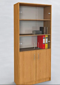 Шкаф со стеклянными дверцами WF3-3