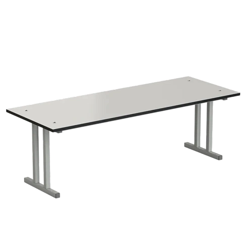 Полка 2-го уровня для стола островного 1200х450х390 мм