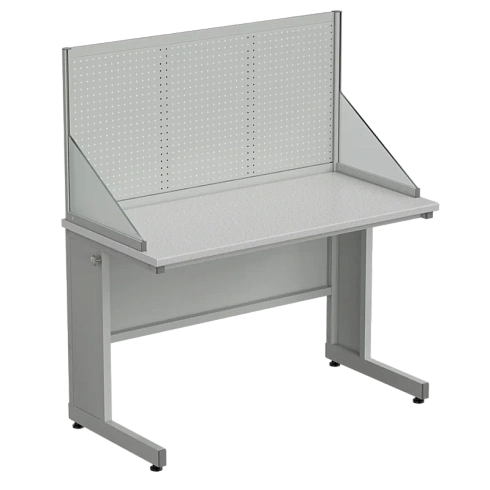 Стол с перфорированным экраном (верстак) 1200х600х1360